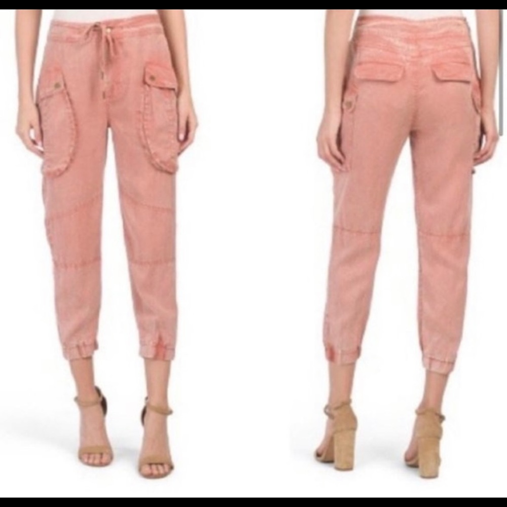 Young Fabulous & Broke Pink Cargo Pants